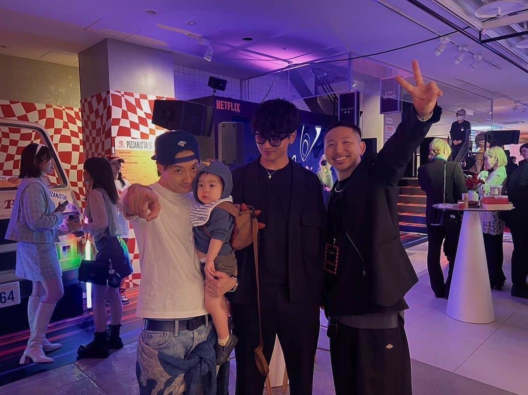 三島啓史のインスタグラム：「Netflix🎞️ パーティー楽しかったぁ🥹 #onlyonnetflix #oon2023」