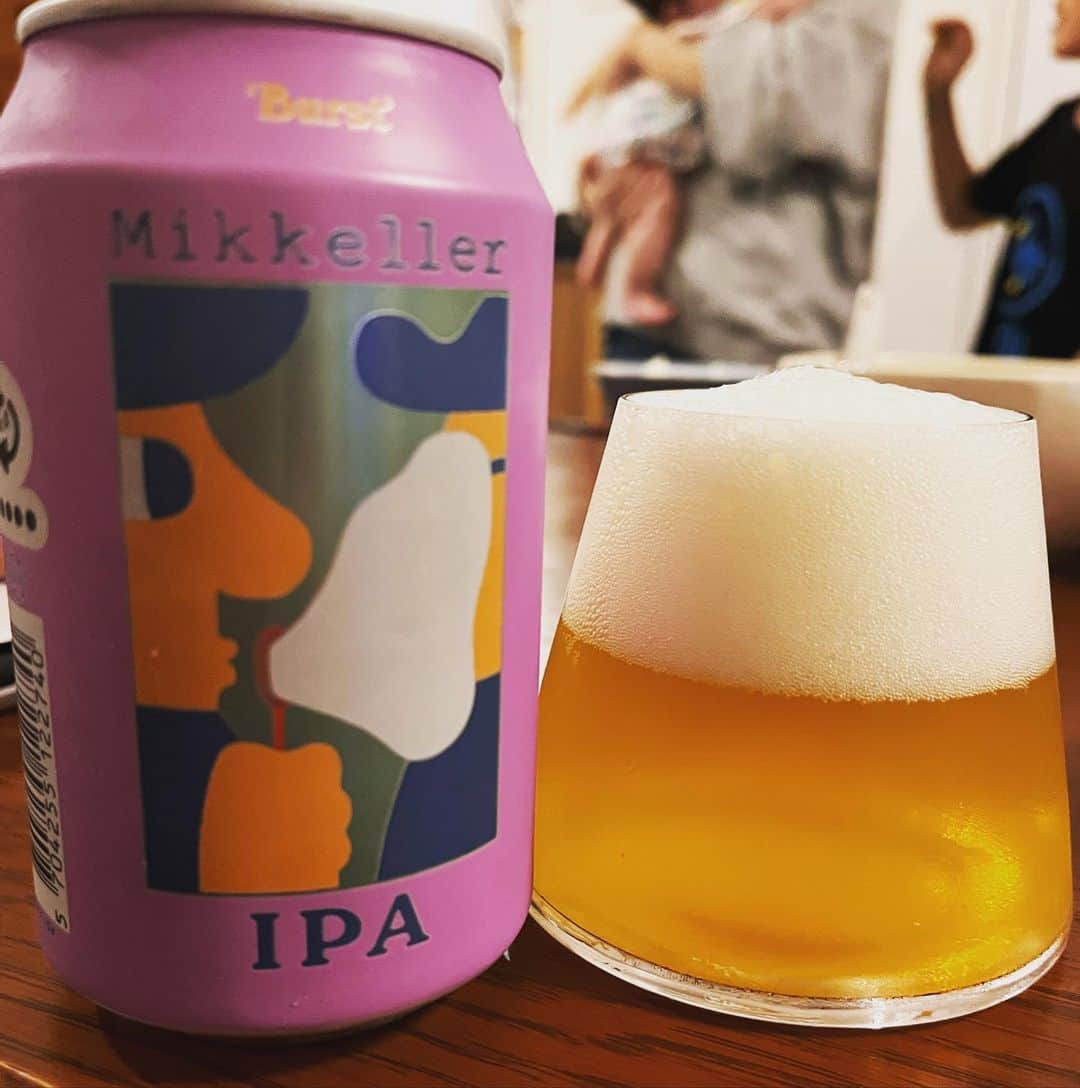 堀井亮佑のインスタグラム：「缶のデザインがとてもかわいい。ベルギーらしい苦味がしっかりあるIPAでした。 #beer #堀井ビールログ」