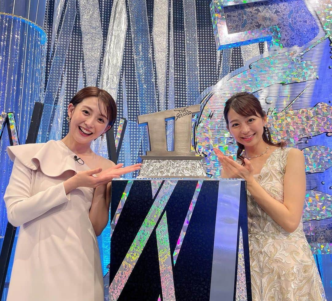 小室瑛莉子のインスタグラム：「⁡ 5/20 THE SECOND🎙 漫才師の皆さん、本当に格好良かった！ ありがとうございました。 一晩経った今でもまだ気持ちが昂っています。 ⁡ 同じ場所にいられたことを嬉しく思います😊 最高でした✨ ⁡ #THESECOND #宮司アナ」