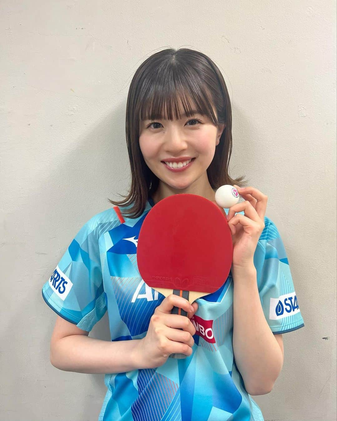 松田好花のインスタグラム：「ㅤ  世界卓球2023が遂に開幕しました🏓 今日からはテレビ東京系列、BSテレ東にて連日生中継も始まります！  応援サポーターとして、応援を現地に届ける気持ちで精一杯応援させて頂きます！ 皆さんと共に盛り上がれたら嬉しいです！ よろしくお願いします！📣  #yahostagram   #日向坂46 #松田好花  #世界卓球2023 #頑張れ #ニッポン」