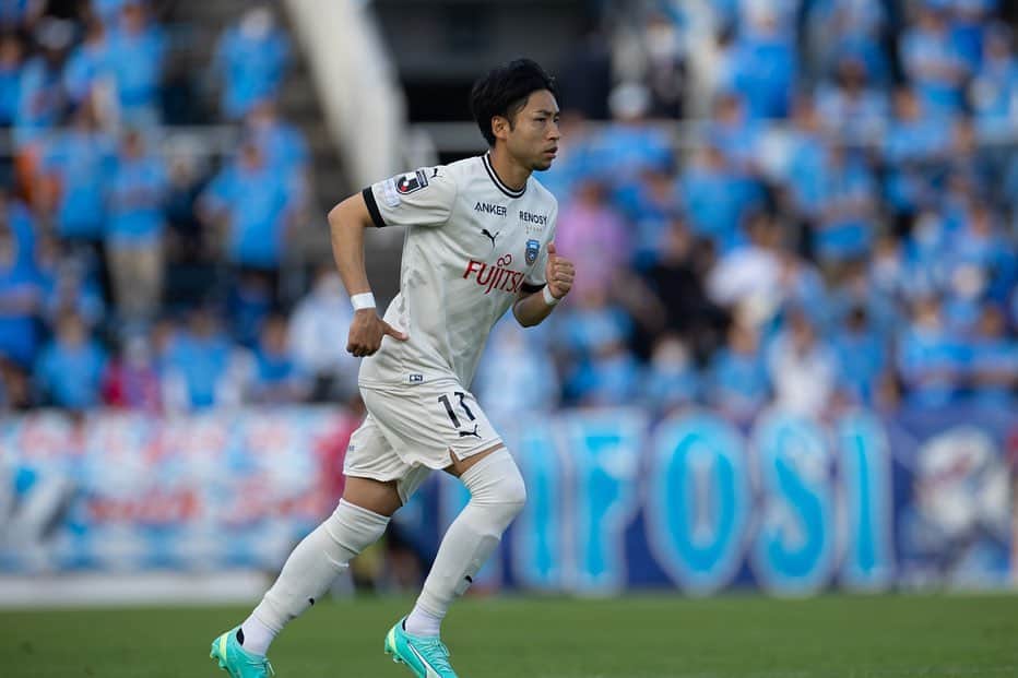 のインスタグラム：「横浜FC戦  応援ありがとうございました。  チームが苦しい時に自分のゴールで流れを変えられなかったことをとても悔しく思っています。  次のチャンスをしっかりとものに出来るように個人としてもチームとしてもまた前を向いて練習に取り組んでいきたいと思います。」