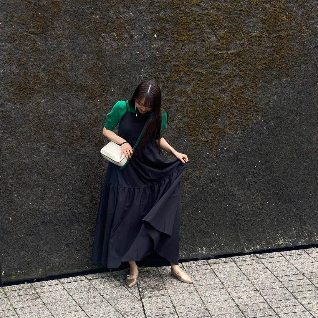 室田瑞希さんのインスタグラム写真 - (室田瑞希Instagram)「💚🖤🧡  #室田瑞希 #ムロノシフク #私服」5月21日 15時41分 - mizuki.murota.official