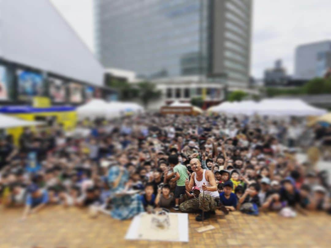 あばれる君のインスタグラム：「冒険少年イベント最高に楽しかった‼️✨🌞暑い中、集まってくれた全国少年少女諸君ありがとうございました‼️🔥✨」