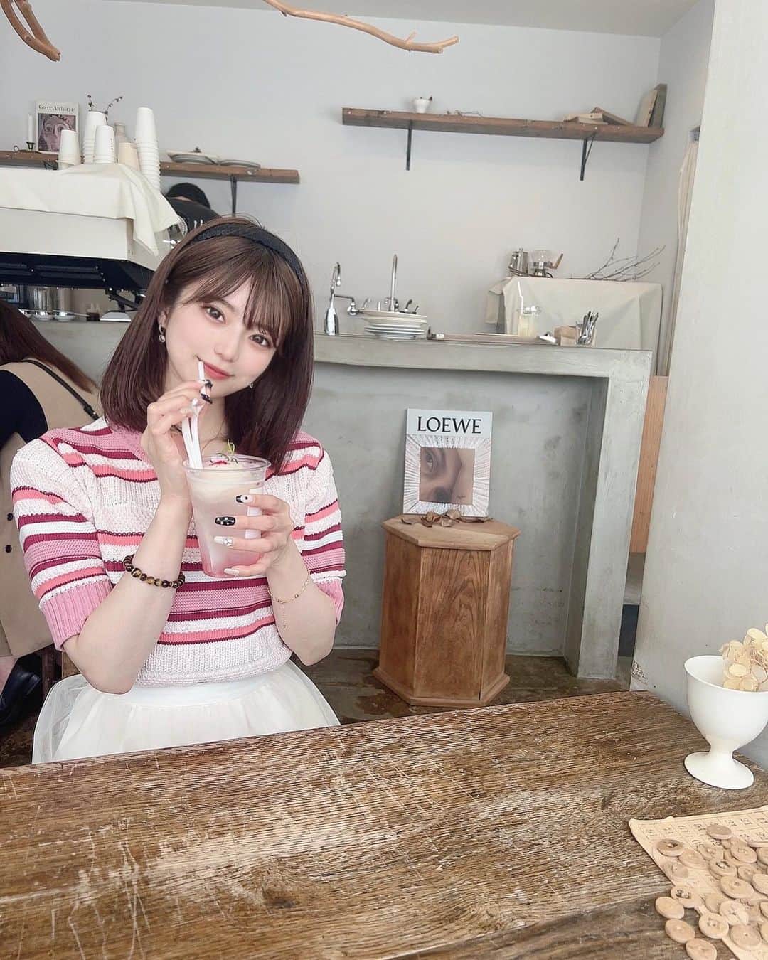 maichanBaoBaoのインスタグラム：「昼カフェ☕️🍰 インスタ投稿もがんばっていこ♬  #福岡#福岡カフェ#福岡カフェ巡り」