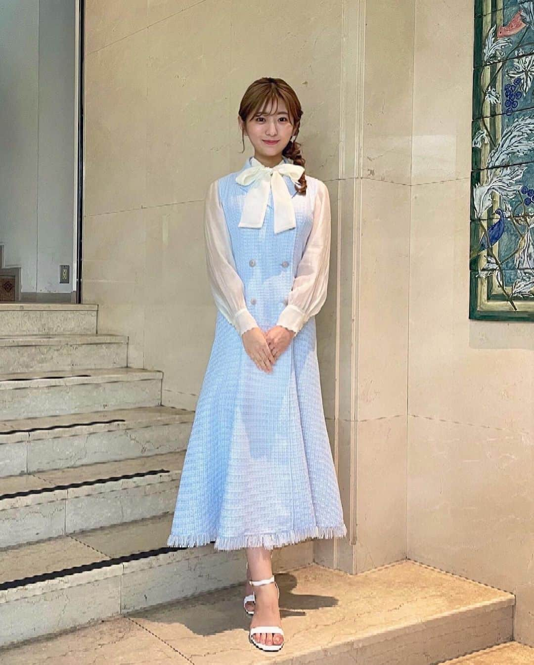 白戸ゆめのさんのインスタグラム写真 - (白戸ゆめのInstagram)「👗  #東京インフォメーション #衣装」5月21日 16時29分 - yumeno.s_