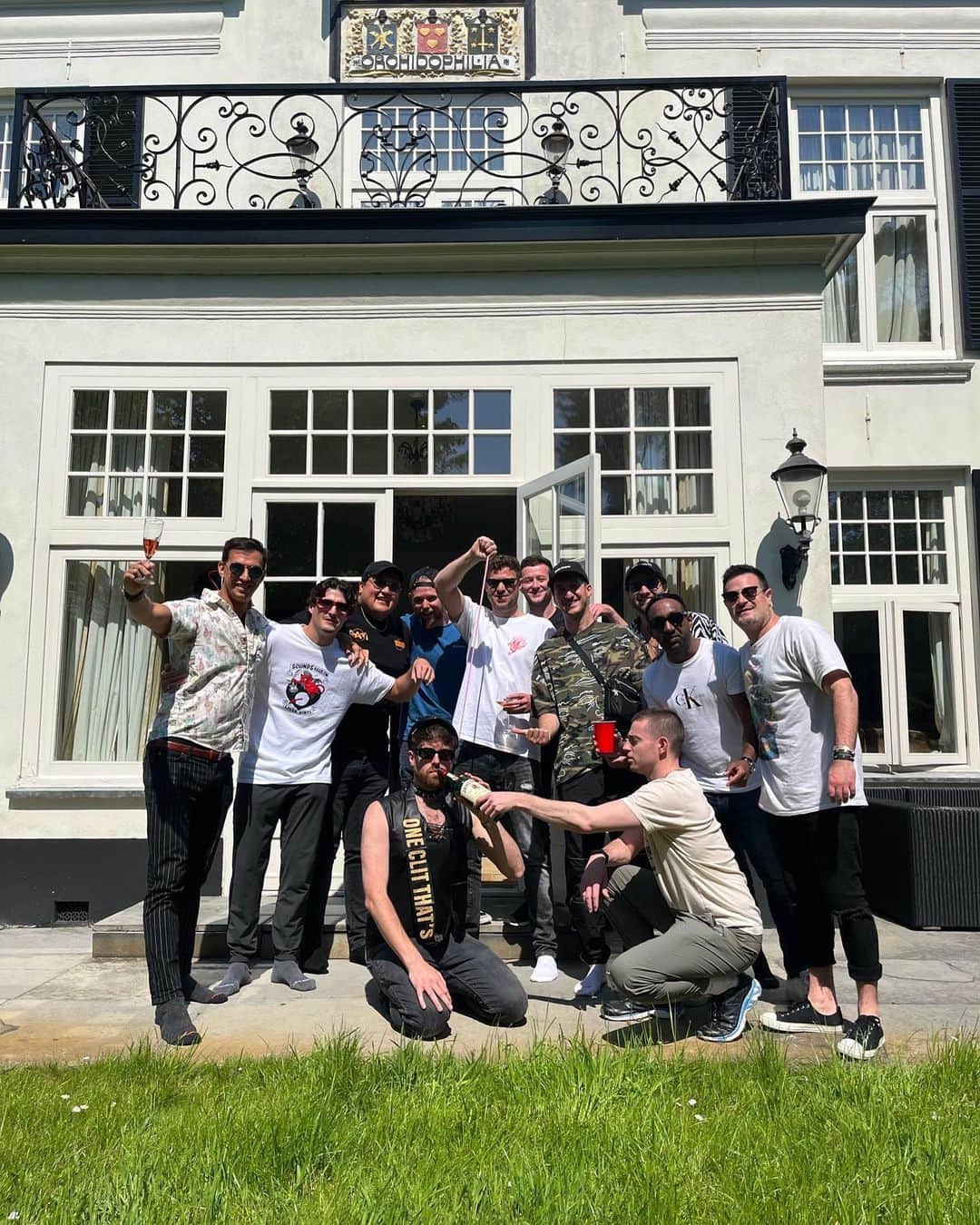 Gorgon Cityさんのインスタグラム写真 - (Gorgon CityInstagram)「You can tell much your mates love you by how much effort they put into your stag do outfits. batchelor party done ✅ big love lads, love you all! ❤️ also Awakenings is a spicy festival 👌」5月22日 2時27分 - gorgoncity