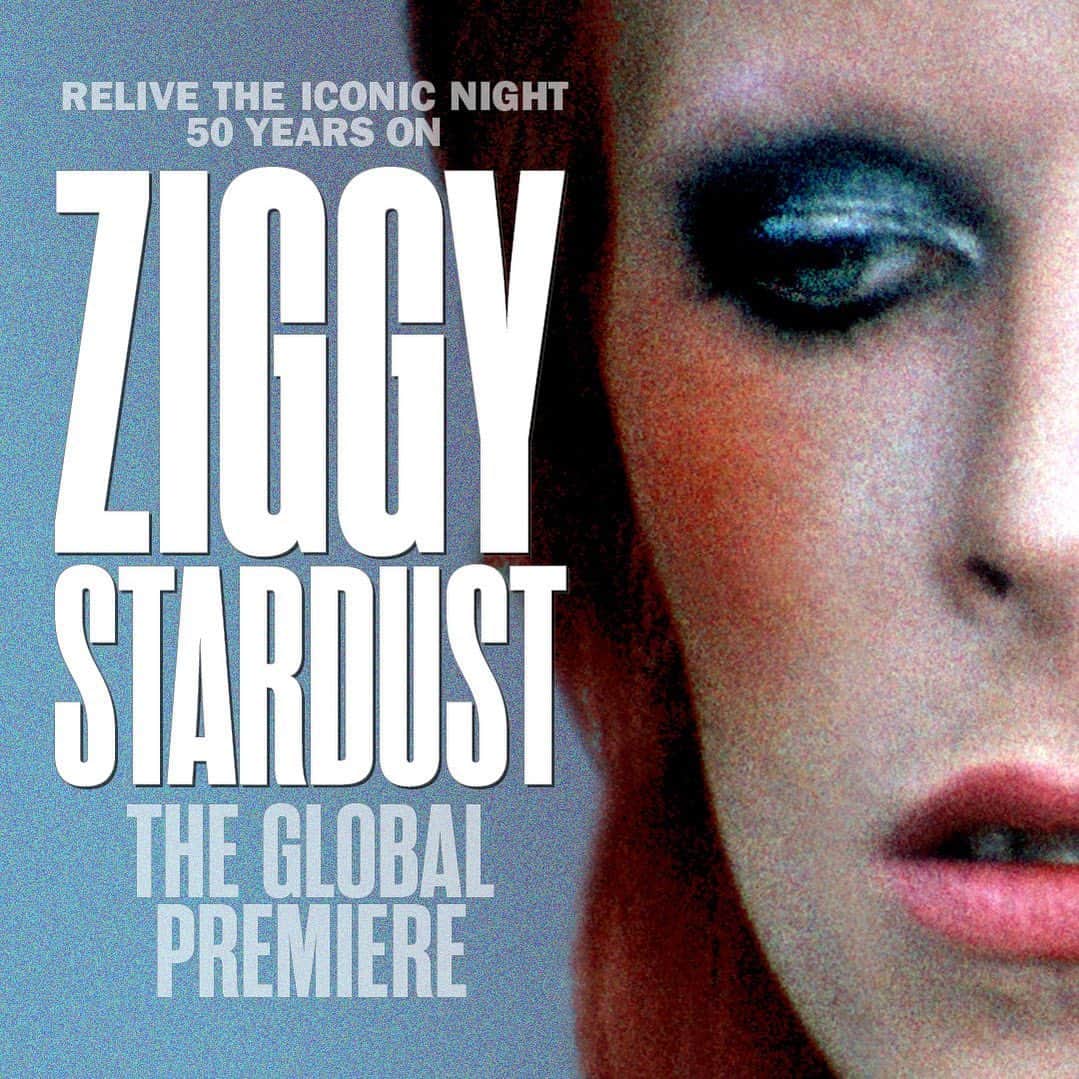 デヴィッド・ボウイさんのインスタグラム写真 - (デヴィッド・ボウイInstagram)「ZIGGY STARDUST: MORE TICKETS AVAILABLE  “I had to break up the band…”  More cinema tickets for the 50th anniversary ‘Ziggy Stardust and the Spiders from Mars: The Motion Picture’ event on 3rd July are now available.  Keep an eye on davidbowie.com (https://www.davidbowie.com/ziggy) and check local cinema listings for tickets.   Direct link for Eventim Hammersmith Apollo tickets in Linktree.  #Ziggy50  #DavidBowieTour1973  #ZiggyMoPi  #BowieHammersmithOdeon50th」5月22日 2時29分 - davidbowie