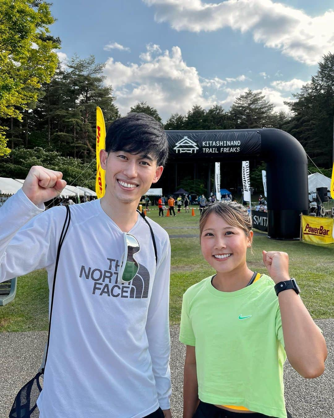 重盛赳男さんのインスタグラム写真 - (重盛赳男Instagram)「経ヶ岳バーティカルリミット⛰️ ゲストランナーでスパルタンレースの陣在ほのか選手と写真撮ってもらいました🙌 流石の走りでショート女子優勝！  #経ヶ岳バーティカルリミット #北信濃トレイルフリークス #トレイルランニング #trailrunning #重盛赳男 #やっぱり筋肉痛 #アナウンサー」5月21日 18時27分 - shigemoritakeo