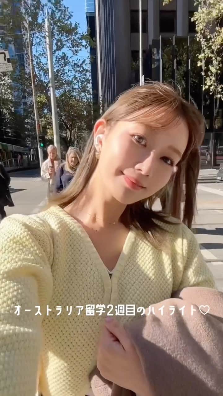 のインスタグラム：「オーストラリア留学2週目の様子を🫶🏻 (来週以降もこんな感じのハイライト編にしようかな、と☺️)  今週は ビール飲んだり カフェに行ったり 海に行ったり、と とても充実してました🫣💗  (ほんとはもっと載せたいの色々あったけど🥹🥩🥘)  そんな今は クラスメイトと飲んでます🤭🍻笑 来週も頑張ろう楽しもう〜💗  #Australia #melbourne #🇦🇺 #留学#社会人留学  #SumaryuOfficialAmbassador #スマ留　@sma_ryu」