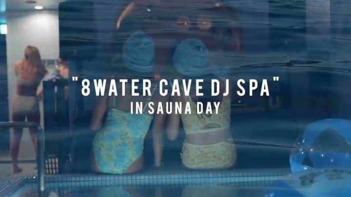 8hotelのインスタグラム：「3月7日サウナの日 サウナシュラン受賞記念サウナイベント「8WATER CAVE DJ SPA」After movie  音楽共にサウナ&プールが楽しめる特別企画8WATER CAVE DJ SPA。 多彩なスイムウェアとスペシャルディスプレイで、普段とは違った8HOTELのSPAを楽しんでいただきました🧖‍♀️✨  Presents @shonanlabel  @billabong_japan @billabongwomensjp Catering @8lounge  DJ @tatty511 @sarah07owie Drink @bechill_officail Interview @sandymagazine」