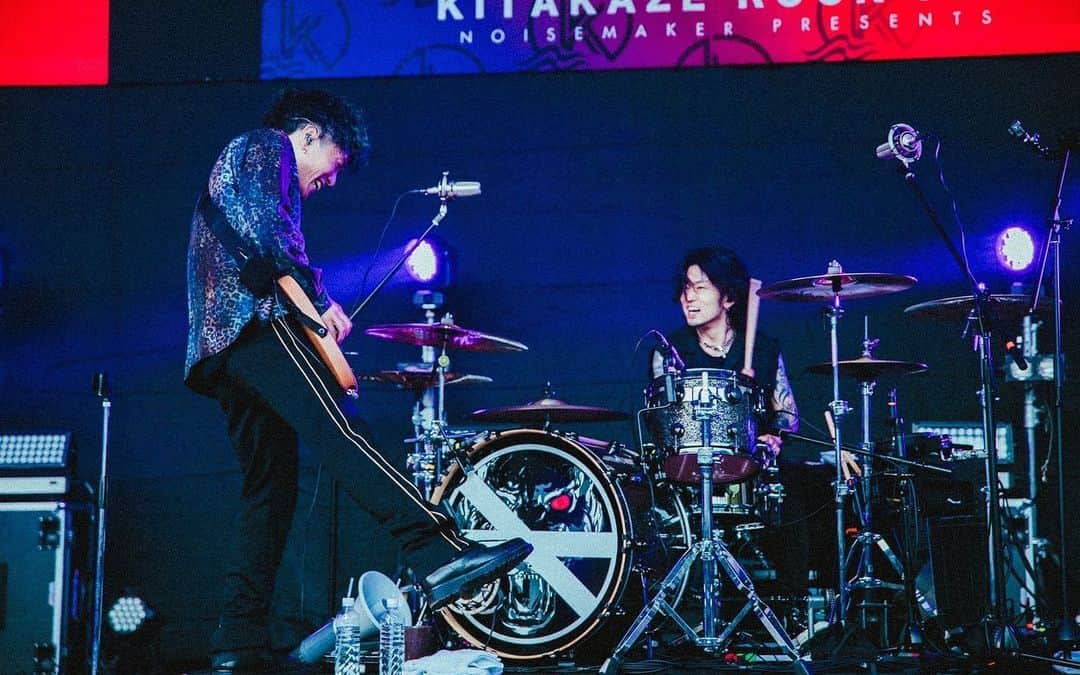 Sugiさんのインスタグラム写真 - (SugiInstagram)「#NOISEMAKER presents KITAKAZE ROCK FES.2023 最高過ぎた！！！💯 Photos by @yamada_mphoto」5月21日 20時37分 - sugi_coldrain