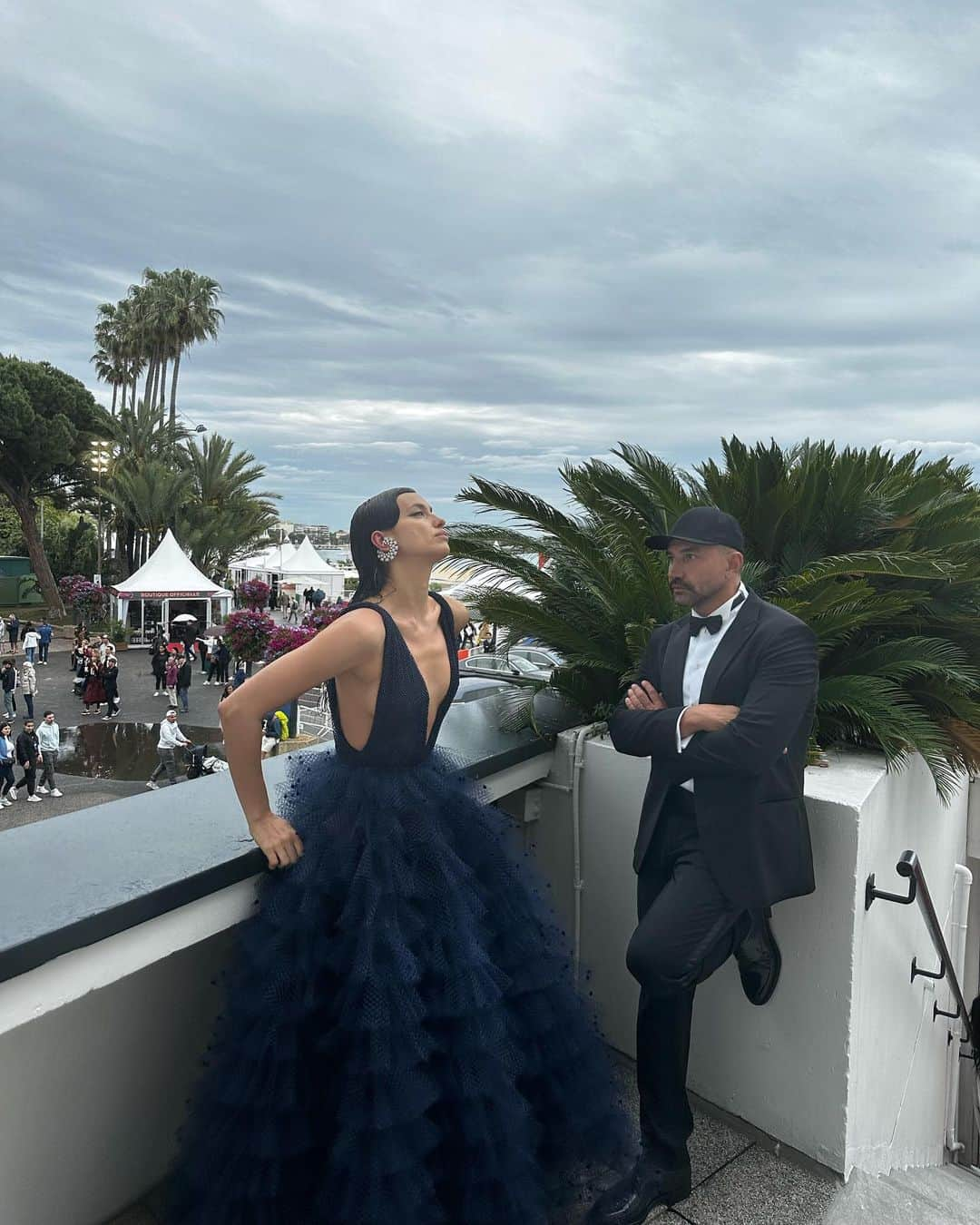 イリーナ・シェイクさんのインスタグラム写真 - (イリーナ・シェイクInstagram)「Last nite  in Cannes  @giorgioarmani 💙 @messikajewelry with my 🔥 @riccardotisci17 🖤」5月21日 20時38分 - irinashayk