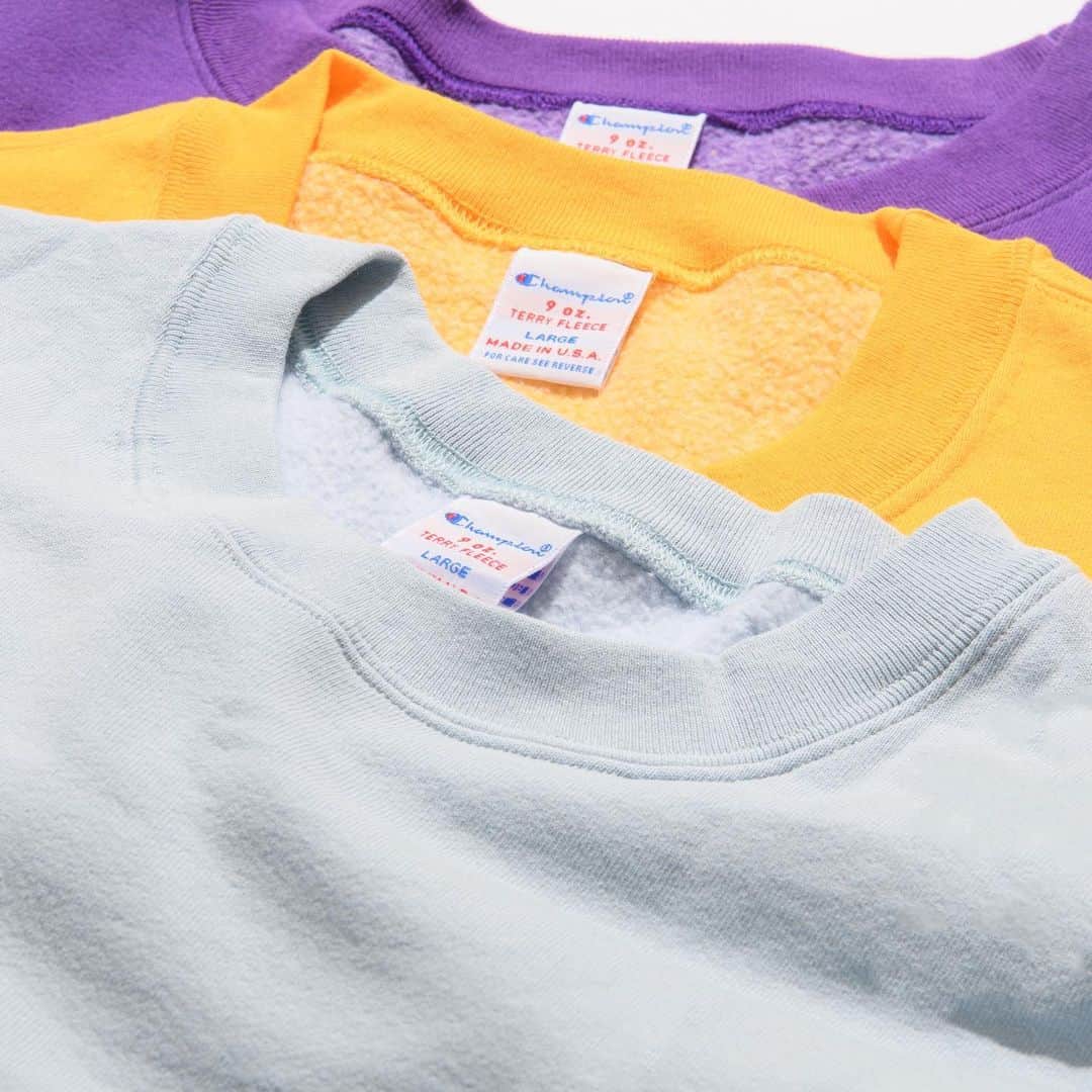 Champion Japanさんのインスタグラム写真 - (Champion JapanInstagram)「【MADE IN USA】  Item:Half Sleeve Sweatshirt Number:C5-X002 Color:Violet Size:S, M, L, XL Price:¥13,200  Item:T1011 Raglan Short Sleeve T-shirt Number:C5-T306 Color:White Size:S, M, L, XL  Item:Sweat Shorts Number:C5-R501 Color:Violet Size:S, M, L, XL Price:¥13,200  #Champion #short #shortsleeve #tshirt #shorts  #ショートスリーブ #tシャツ #ショーツ #カジュアルスタイル #カジュアルコーデ #チャンピオン #23SS」5月21日 21時00分 - champion_japan