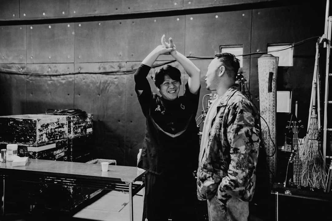 HIROSHIのインスタグラム：「KITAKAZE ROCK FES. 2023 楽しかった♪ 呼んでくれた NOISEMAKER マジありがとう！  photo @kawado_photo」