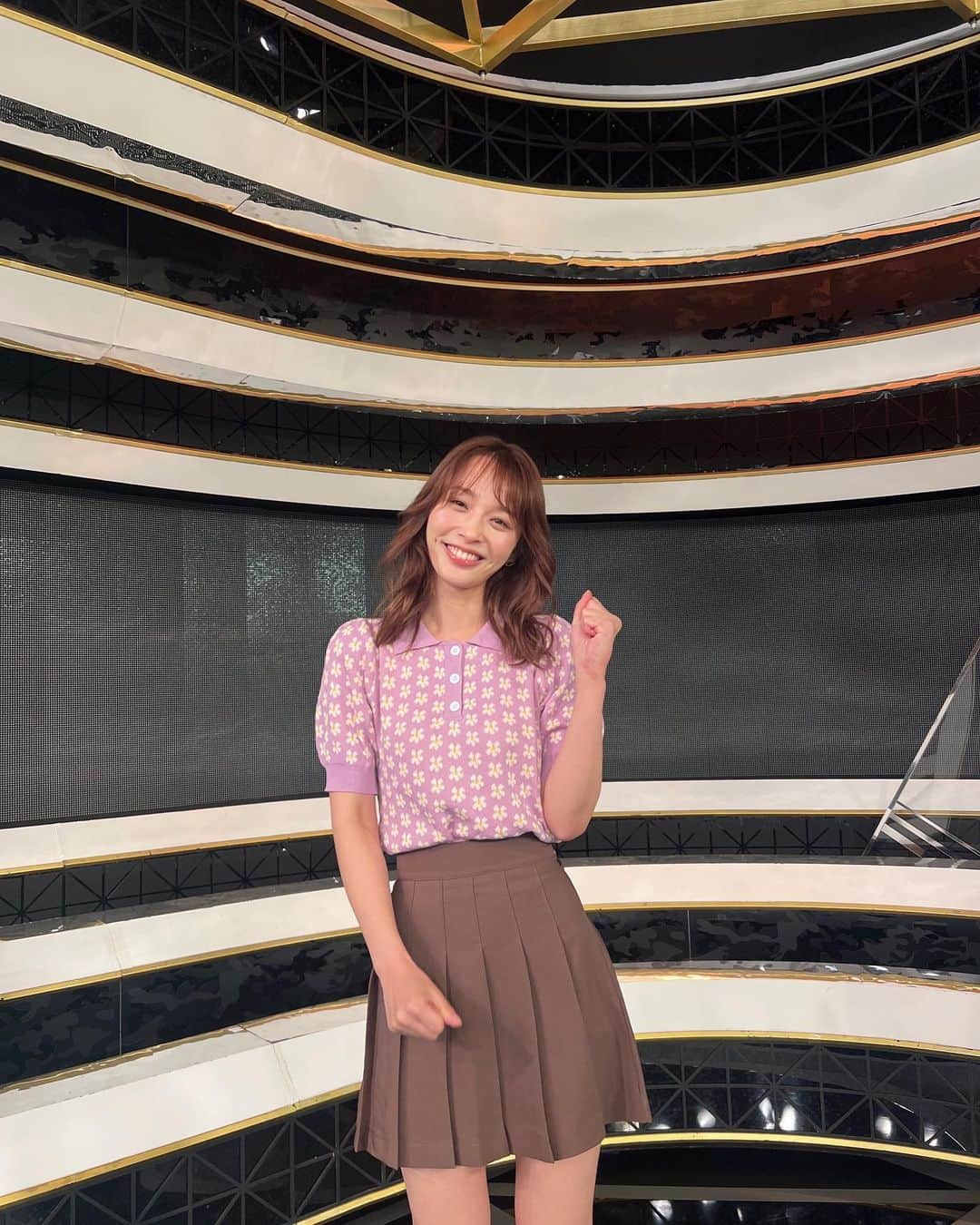 神部美咲のインスタグラム：「最高の日曜日でした🩷🤎」