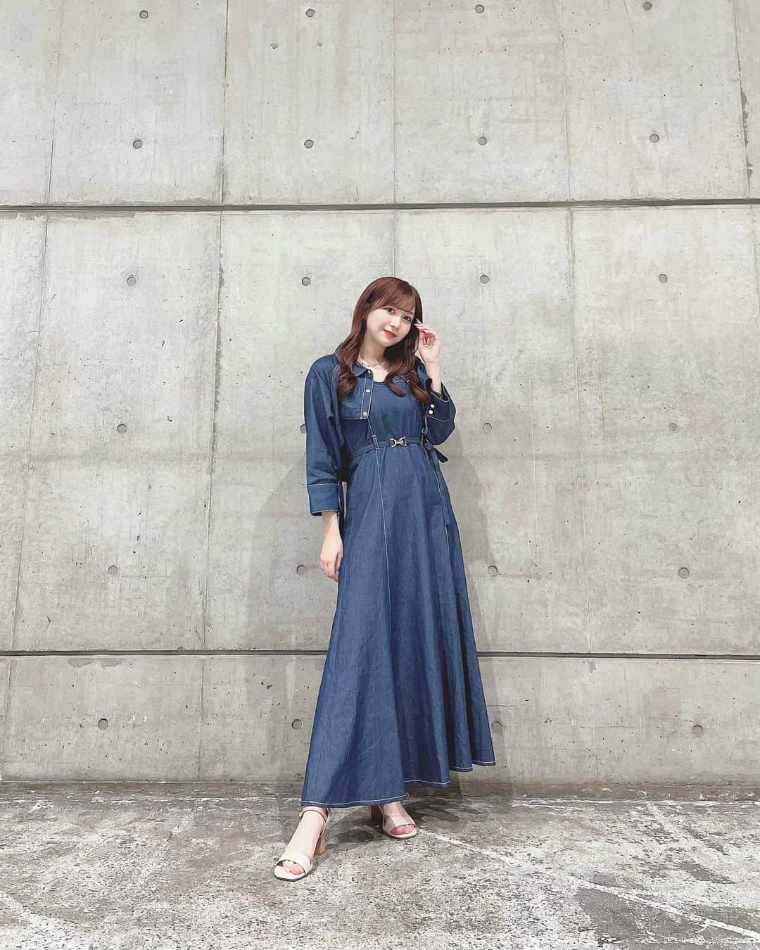 のインスタグラム：「・ 🪿🥣  #私服 #ワンピース #redyazel」
