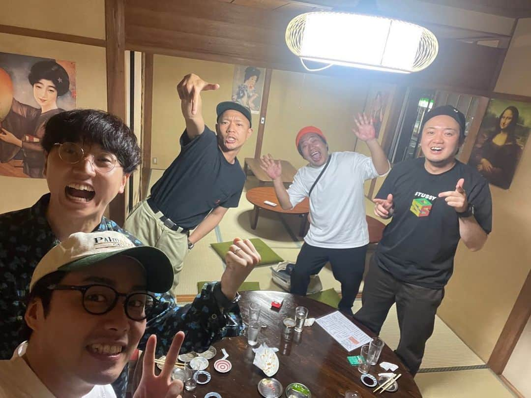 中村遊直さんのインスタグラム写真 - (中村遊直Instagram)「#最近#飲み会#芸人」5月21日 22時11分 - ring_jing_nakamura