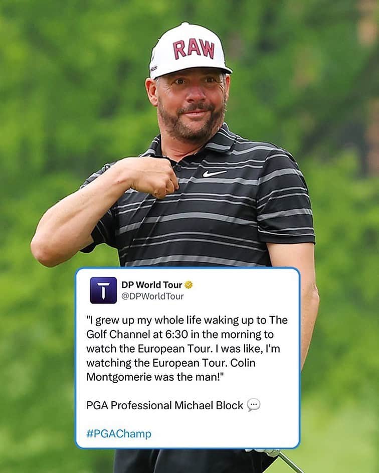 チョン・インジさんのインスタグラム写真 - (チョン・インジInstagram)「Michael Block really is one of us. 🫡  @DPWorldTour | @PGAchampionship」5月21日 22時25分 - golfchannel