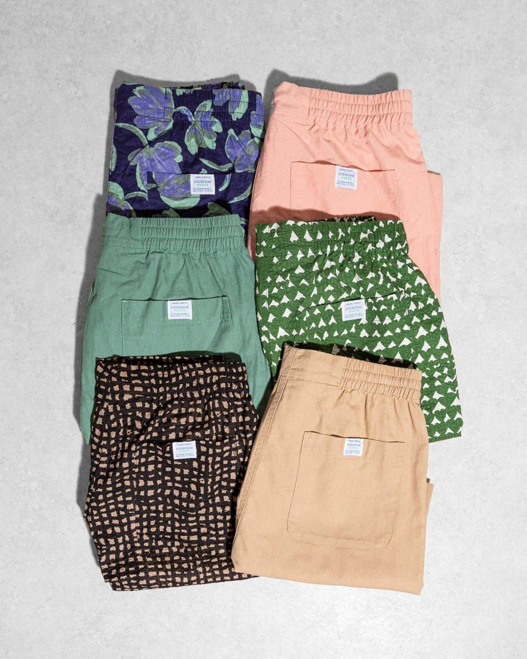 ガーブストアのインスタグラム：「Shorts weather is just around the corner...⁠ Get ahead with our spring/summer collection of Home Party shorts, crafted from premium Japanese fabrics such as textured nylon, lightweight cotton canvas and breathable 'Miracle Wave'.⁠ ⁠ Check them out, link in bio. 🩳」