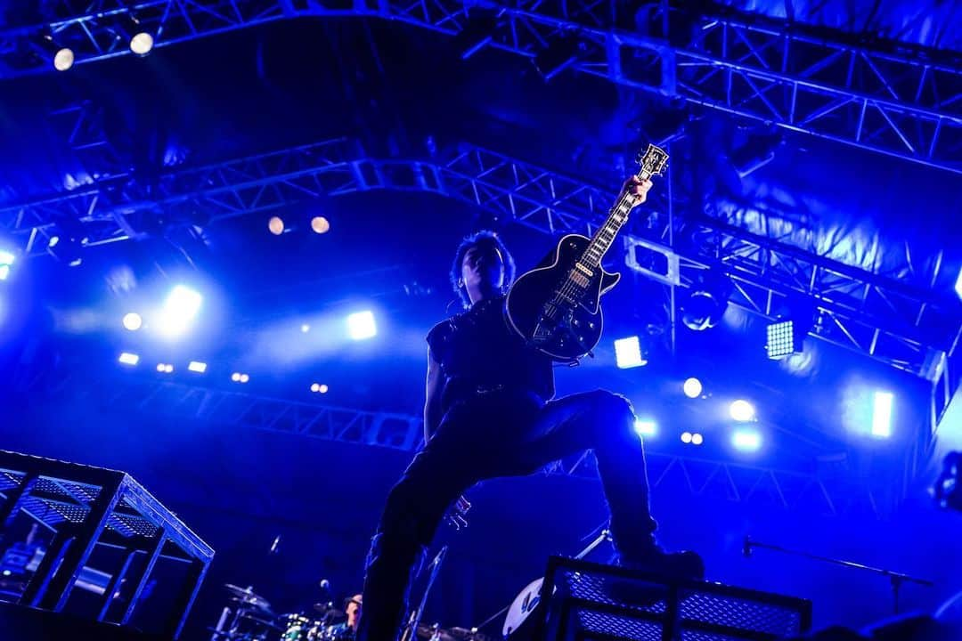 山田海斗さんのインスタグラム写真 - (山田海斗Instagram)「METROCK 東京 ありがとうございました🥷🏿」5月21日 22時53分 - kaito_yamada_nb