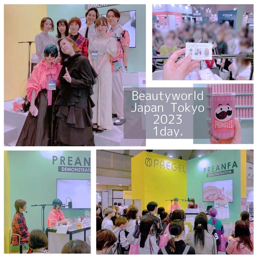 なかやまちえこさんのインスタグラム写真 - (なかやまちえこInstagram)「Beautyworld Japan Tokyo 2023⠀ ⠀ お越しいただいた皆様ありがとうございました😊！⠀ ⠀ 久々の大きな美容イベントで、 何年か越しにお会いできた方も多く、たくさんお話しできてとても楽しかったです！！⠀ ⠀ またこれからイベントやセミナーなどお会いできる機会が増えていくのを楽しみにしております。⠀ ⠀ 今回はミラージュさんともコラボレーションのデモンストレーションが出来とても嬉しかったです。⠀ またご一緒できるのを楽しみにしております。⠀ ⠀ 大好きなお手紙をいただいたり（差し入れもありがとうございます！）、うちわを作ってきてくれた方がいらして感動したり、いろんな方と会えて、とても楽しい三日間でした。⠀ ⠀ また皆様にお会いできるのを楽しみに、頑張ってまいりますので、⠀ これからもよろしくお願い致します😆❕⠀ ⠀ @mirage.missmirage ⠀ @preanfaseminar ⠀ @preanfaofficial ⠀ @pregel.jp ⠀ @kimacat_betty」5月21日 22時49分 - chiekonakayama