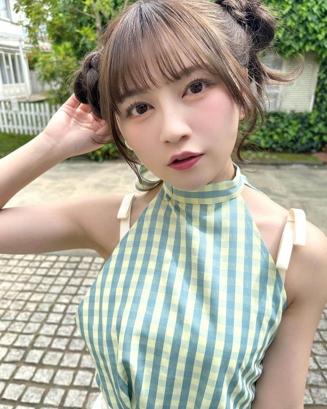 廣川奈々聖さんのインスタグラム写真 - (廣川奈々聖Instagram)「にゃーーーん🐱 ⁡ フォロワー5万人! 有難う〜♡🌷 ⁡ ⁡」5月21日 23時01分 - nanaseven7_u_u