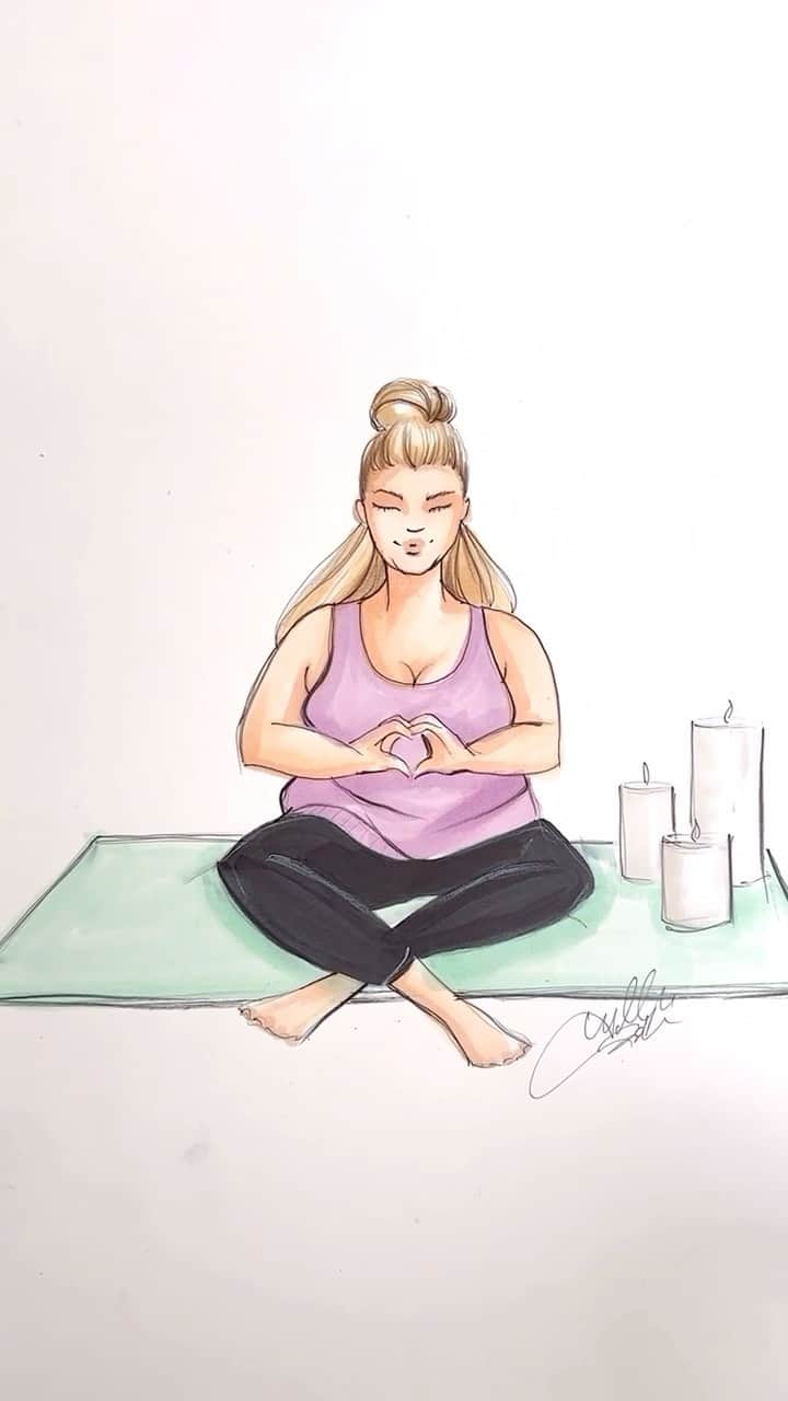 Holly Nicholsのインスタグラム：「Easy like Sunday 🩷 💆🏼‍♀️ #asmr #fashionillustration #copicmarkers」