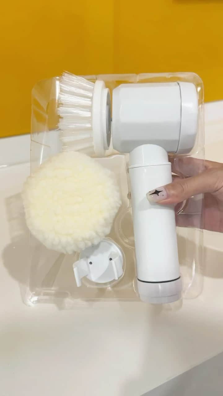 SHEINのインスタグラム：「Our 5-in-1 Magic Brush lives up to its name! 🪄🫧 Say abracadabra to cleanup time with a rechargeable super scrubber that will have surfaces shining like new ✨  🔎12109382  #SHEIN #SHEINforAll #SHEINstyle #fashion #chic #saveinstyle」