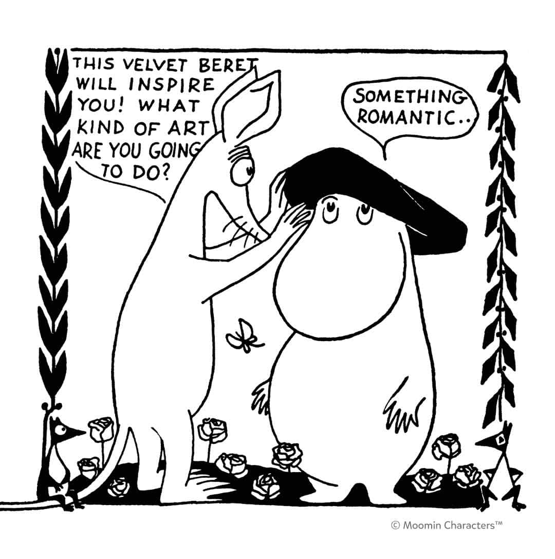 ムーミンさんのインスタグラム写真 - (ムーミンInstagram)「Are you feeling artistic today? 😅 #moomincomics #moomin #moominofficial」5月22日 0時56分 - moominofficial