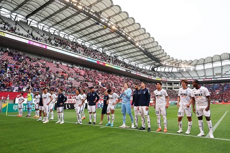 森重真人のインスタグラム：「鹿島アントラーズ戦 応援ありがとうございました。 もっと泥臭く貪欲に。 全員で戦おう！ #fctokyo #森重真人 #森重真人オフィシャル後援会」