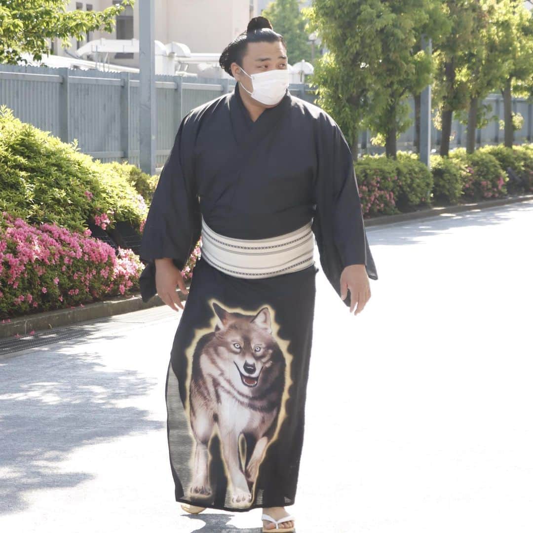 日本相撲協会さんのインスタグラム写真 - (日本相撲協会Instagram)「大相撲五月場所 場所入り その3 しこ名が入る着物、出身地に ...