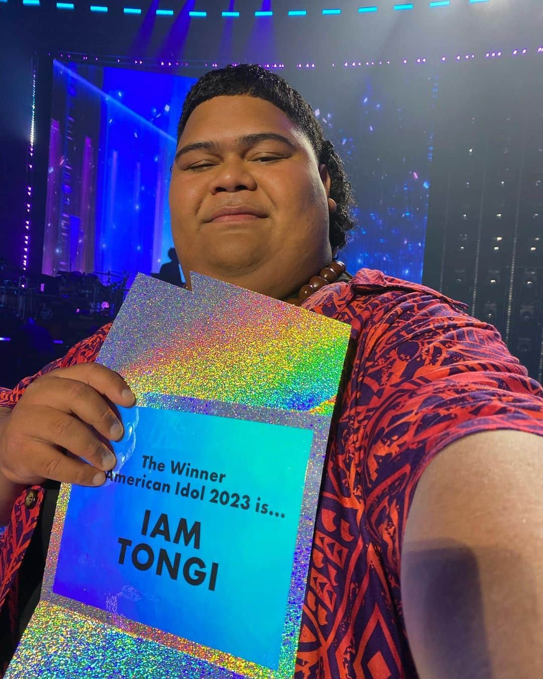 American Idolさんのインスタグラム写真 - (American IdolInstagram)「IAM WINS! 🌟 Congrats to @wtongi!!!」5月22日 12時12分 - americanidol