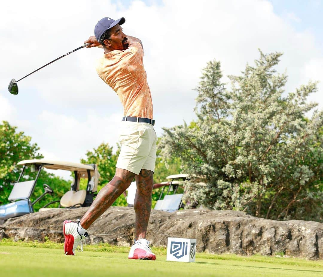 J・R・スミスのインスタグラム：「Had a great time at the @derekjeter & @jeterturn2 Celebrity Invitational ⛳️」