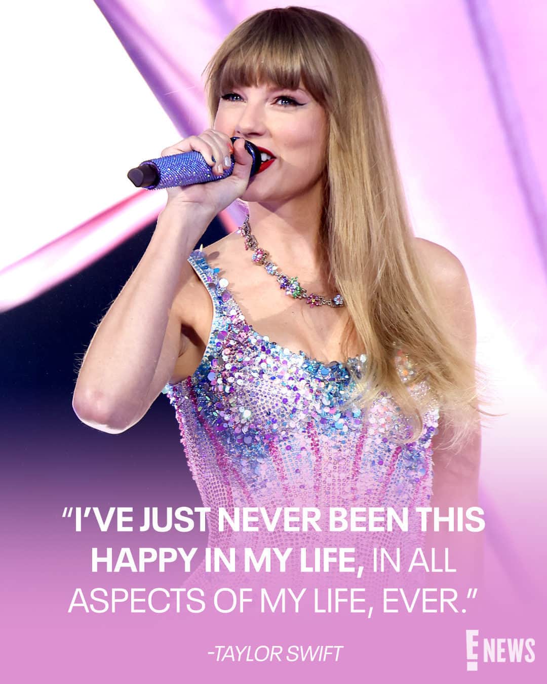 E! Onlineさんのインスタグラム写真 - (E! OnlineInstagram)「Taylor Swift is happy, f̶r̶e̶e̶, c̶o̶n̶f̶u̶s̶e̶d̶, a̶n̶d̶ l̶o̶n̶e̶l̶y̶ in the best way. 💕 More on her #ErasTour message to fans at the link in bio. (📷: Getty)」5月22日 5時30分 - enews