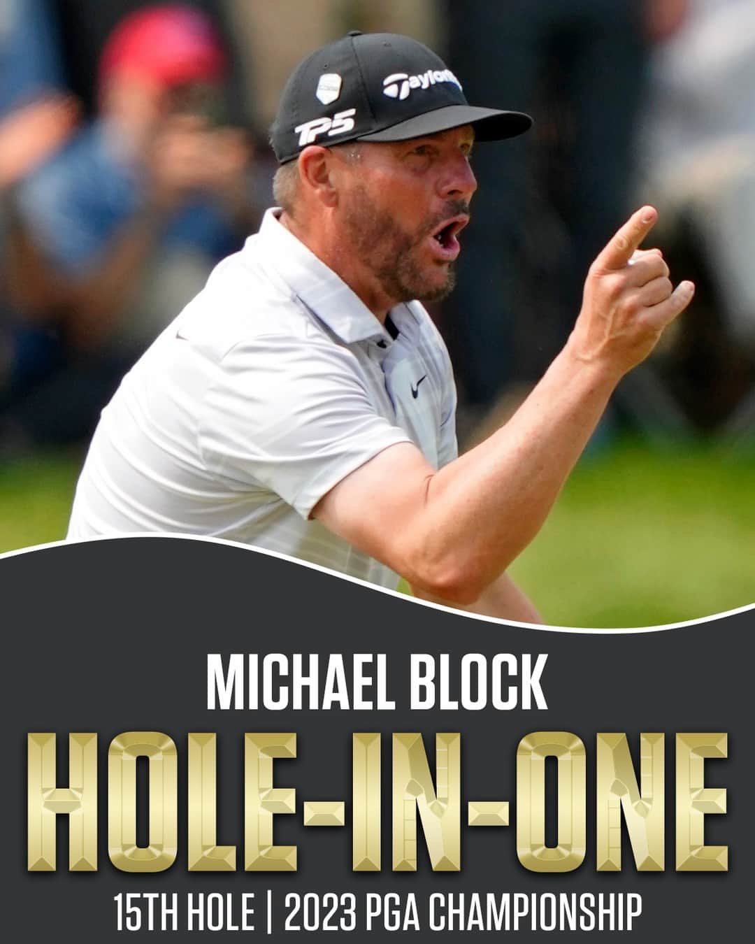 チョン・インジさんのインスタグラム写真 - (チョン・インジInstagram)「The incredible story of Michael Block at the #PGAChamp now includes an ACE! 🤯」5月22日 6時43分 - golfchannel