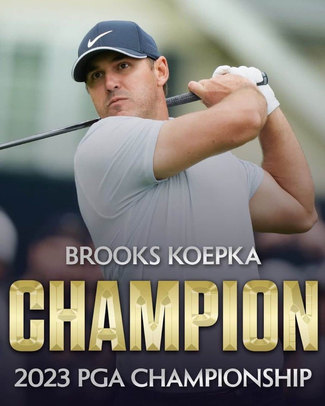 チョン・インジさんのインスタグラム写真 - (チョン・インジInstagram)「Brooks Koepka wins the 2023 PGA Championship! #PGAChamp」5月22日 8時33分 - golfchannel