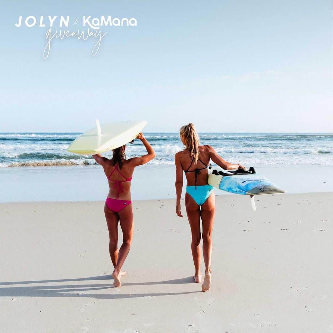 JOLYN Swimwearのインスタグラム：「🌊 JOLYN Australia X KaMana Community GIVEAWAY 🌊  JOLYN & KaMana share the same mission - to inspire female athletes. We're teaming up to give your club or team the chance to win a KaMana workshop of your choice lead by @harrietbrown & @lizziewelborn, with some epic JOLYN prizes up for grabs during the workshop, fun goodie bags, & even more surprises.  ENTER NOW to be in to win: ✨LIKE this post  ✨FOLLOW @kamanacommunity & @jolynaustralia ✨FILL OUT the online entry form (link in bio, IG story & highlight)  Giveaway ends next Monday 29th May with the winner announced on Tuesday 30th May. Best of luck! We can't wait to bring the incredible KaMana experience to one lucky club or team in Australia. 💛」
