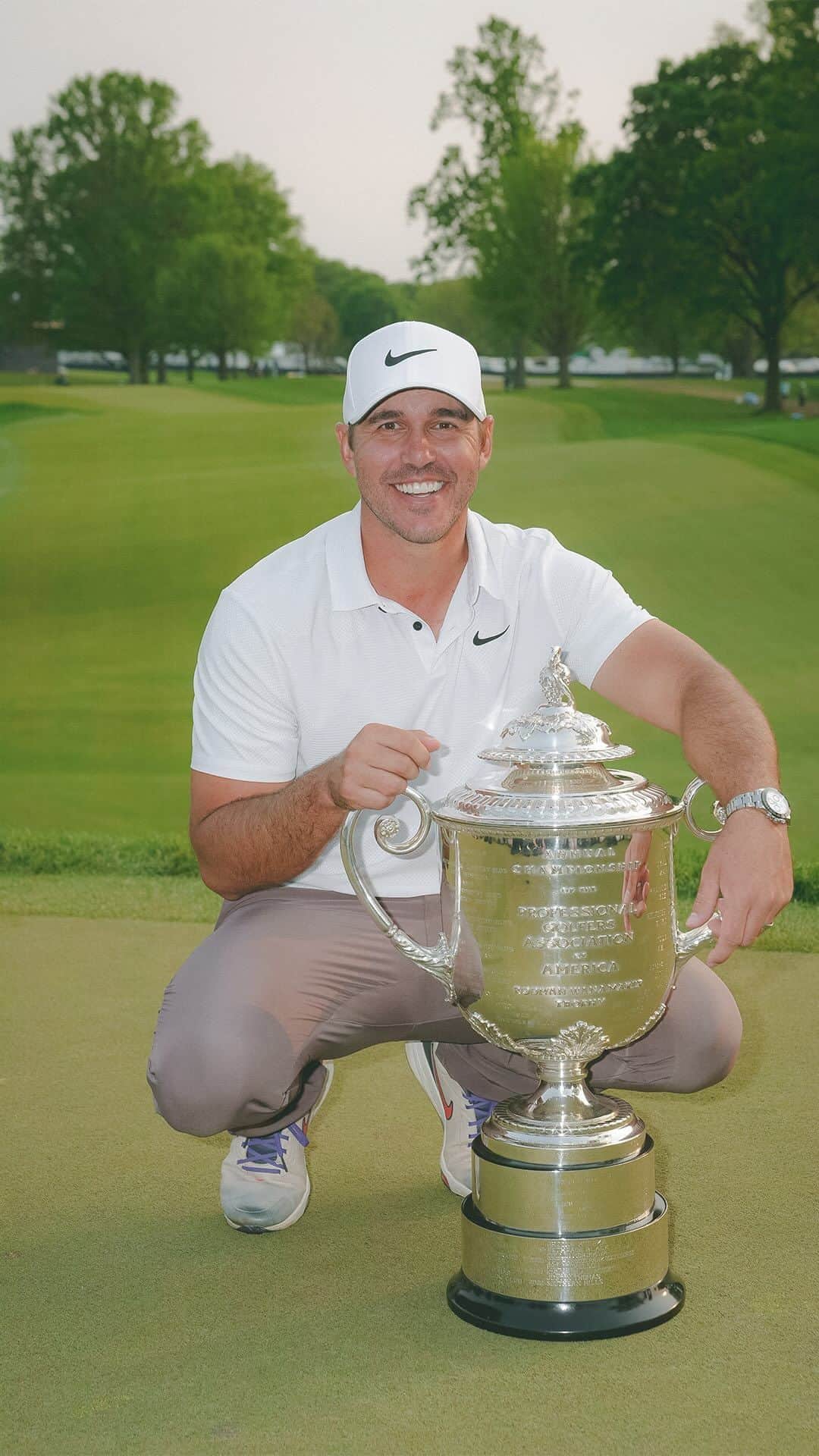 ブルックス・ケプカのインスタグラム：「Engraved in History: Brooks Koepka is the 2023 PGA Champion 🏆  #PGAChamp」