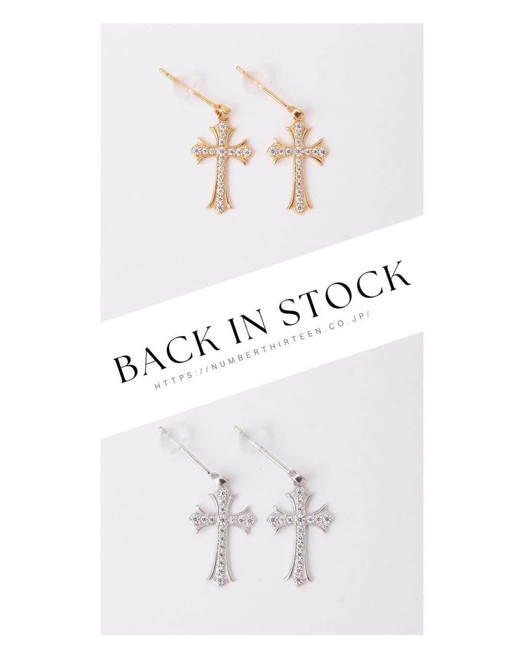 ラファエルのインスタグラム：「🚨緊急報告 【NO.13新商品"再販"決定】 ⁡ CROSS EARRING 大好評により売れ切れとなりましたが、、 メーカー担当者に交渉の上、急遽追加で製造してもらえるようになりました‼️ ⁡ ⁡ 下記URLより購入可能です👇 https://numberthirteen.co.jp/ (ストーリーから飛べます) ⁡ 又は『NO.13 ジュエリー』で検索🔎 ⁡ @jewelry_no13  @no13825 ⁡ ⁡ #NO.13 #ジュエリー #新作 #ラファエル #小麦の禁断症状 #Bluum #ブルーム #バッカスサプリ #Bacchusサプリ #バッカス二日酔い #ラファエル  #バッカス  #チャンネルトラッカー  #no13  #ワンカラット  #デンタルラバー  #スーパーホワイトlv  #スペリオルワン ⁡ 【お仕事の依頼は📩】 leave.it.to.me.raphael@gmail.com ⁡ カレーパンのフランチャイズ加盟店募集中❗️ ご連絡はこちらから！ komugi.kindan@gmail.com  ⁡ インスタサブ垢👇 @rahuaeru336  ⁡ ・小麦の禁断症状（カレーパン屋さん） @kindan_curry ⁡ ・Bluum(メンズケアブランド) @bluum_official  http://bluum.ne.jp/ ⁡ ・バッカス二日酔いサプリ @bacchus.tokyo  ⁡ ・ワンカラット（Live配信事業） @onecarat_japan  ⁡ ・チャンネルトラッカー（YouTube解析ツール） @channel_tracker  ⁡ ・セルフホワイトニング @dentallover_jp  ⁡ ・スペリオルワン（アパレル事業） @superior_one_official  ⁡ ・オリジナルジュエリー MENS @jewelry_no13 WOMEN @no13825」