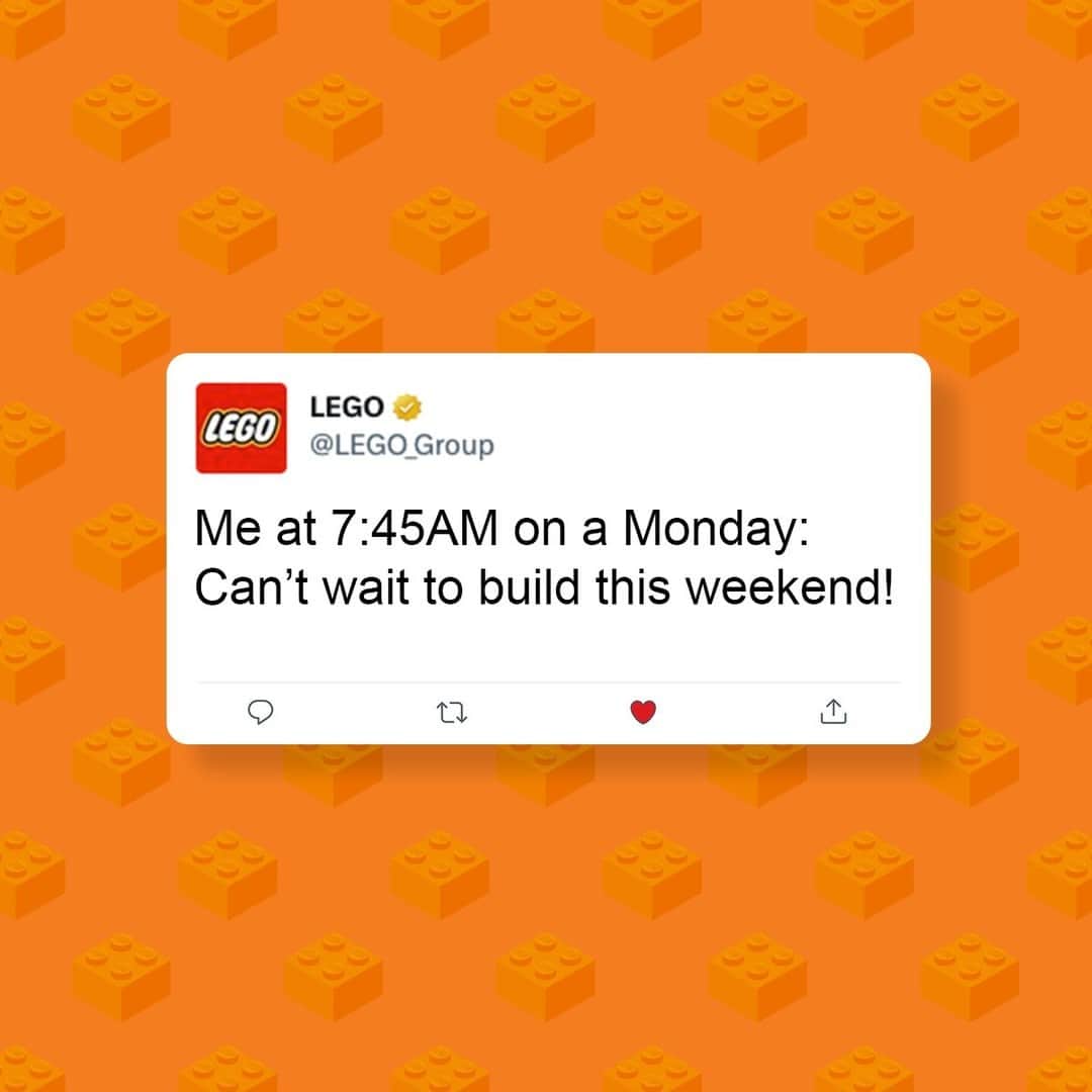 LEGOさんのインスタグラム写真 - (LEGOInstagram)「Is it Friday yet?​ 🙃  #LEGO」5月22日 20時45分 - lego