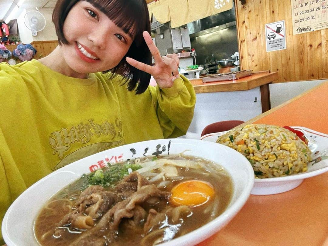 幹葉（スピラ・スピカ）さんのインスタグラム写真 - (幹葉（スピラ・スピカ）Instagram)「徳島ラ！🍜チャ！🍚🥚 #幹葉美味しい思い出 #徳島 #ラーメン #ふく利 #徳島ラーメン」5月22日 20時48分 - kanbajyanaiyo