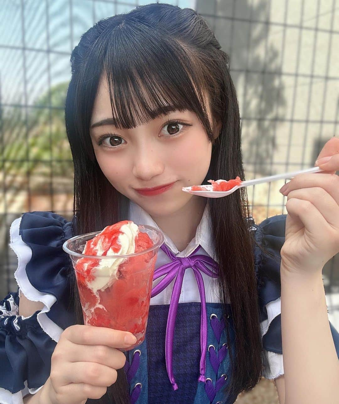 夢乃心咲さんのインスタグラム写真 - (夢乃心咲Instagram)「︎︎  なつ〜〜〜🍧  #名古屋#アイドル#高2#sjk#高校生 #followme#idol#like4like#f4f#06#拡散希望」5月22日 21時09分 - o2_.msk