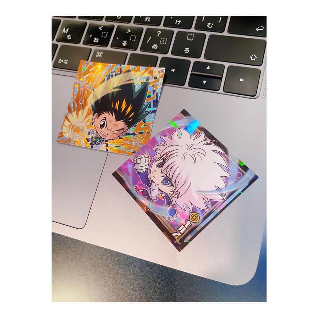 MINAのインスタグラム：「. スタッフさんからいただいた、、😭 神引き凄すぎ、、、 #HUNTERHUNTER」