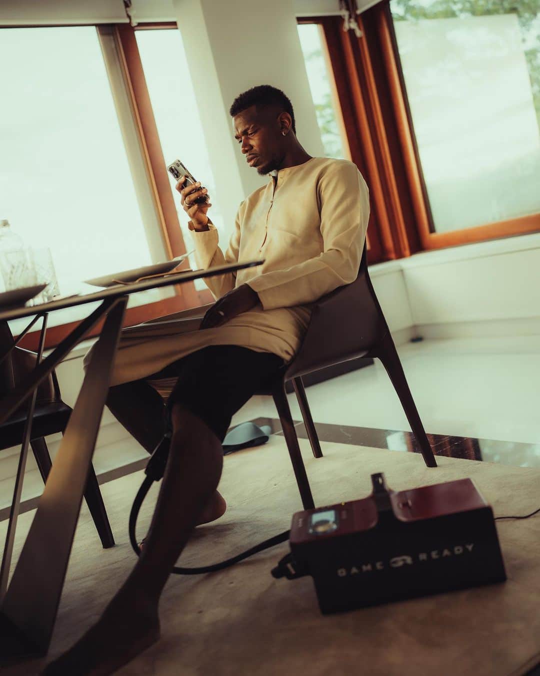 ポール・ポグバさんのインスタグラム写真 - (ポール・ポグバInstagram)「Recovery 🧊 process!」5月22日 21時28分 - paulpogba