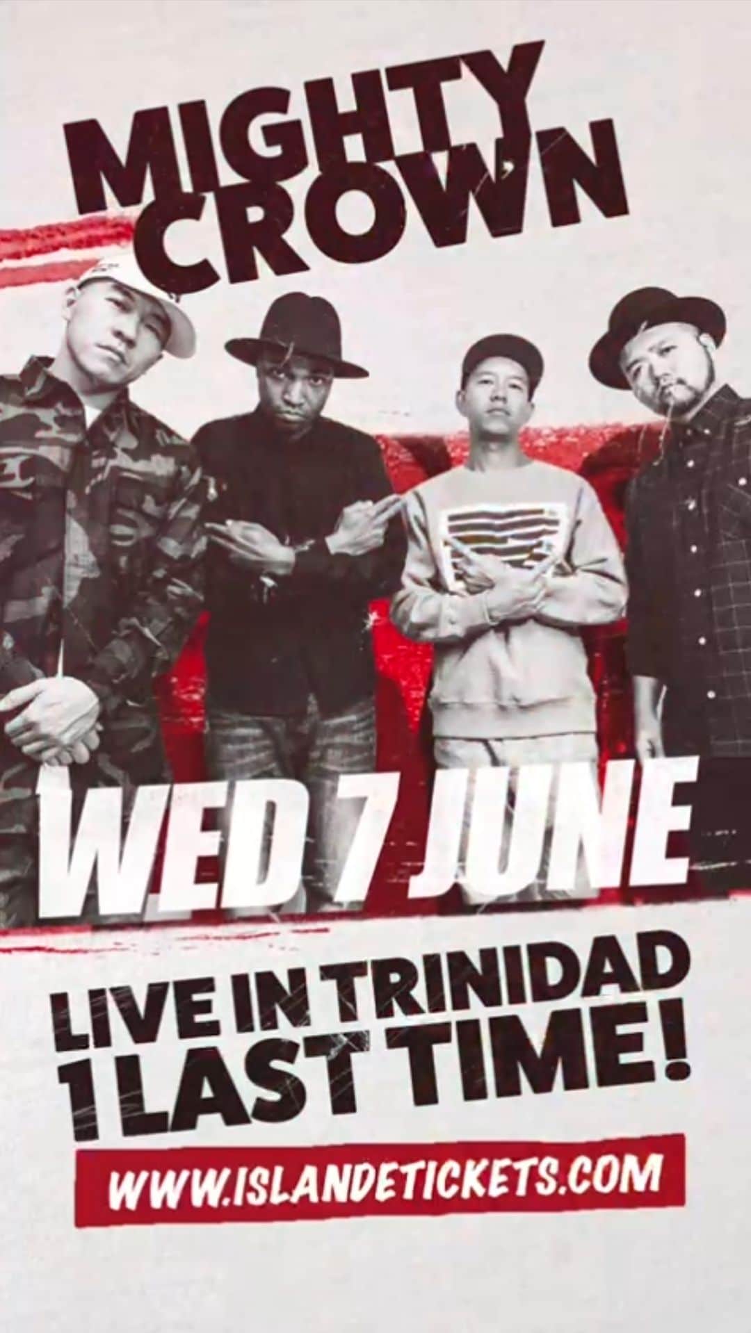 mastasimonのインスタグラム：「Trinidad 🇹🇹 Trinidad 🇹🇹 トリニダード June 7th ! Last Round Tour ! Lock Your Date !  最後にトリニダードでプレーします  #mightycrown #finalround #finalseason」