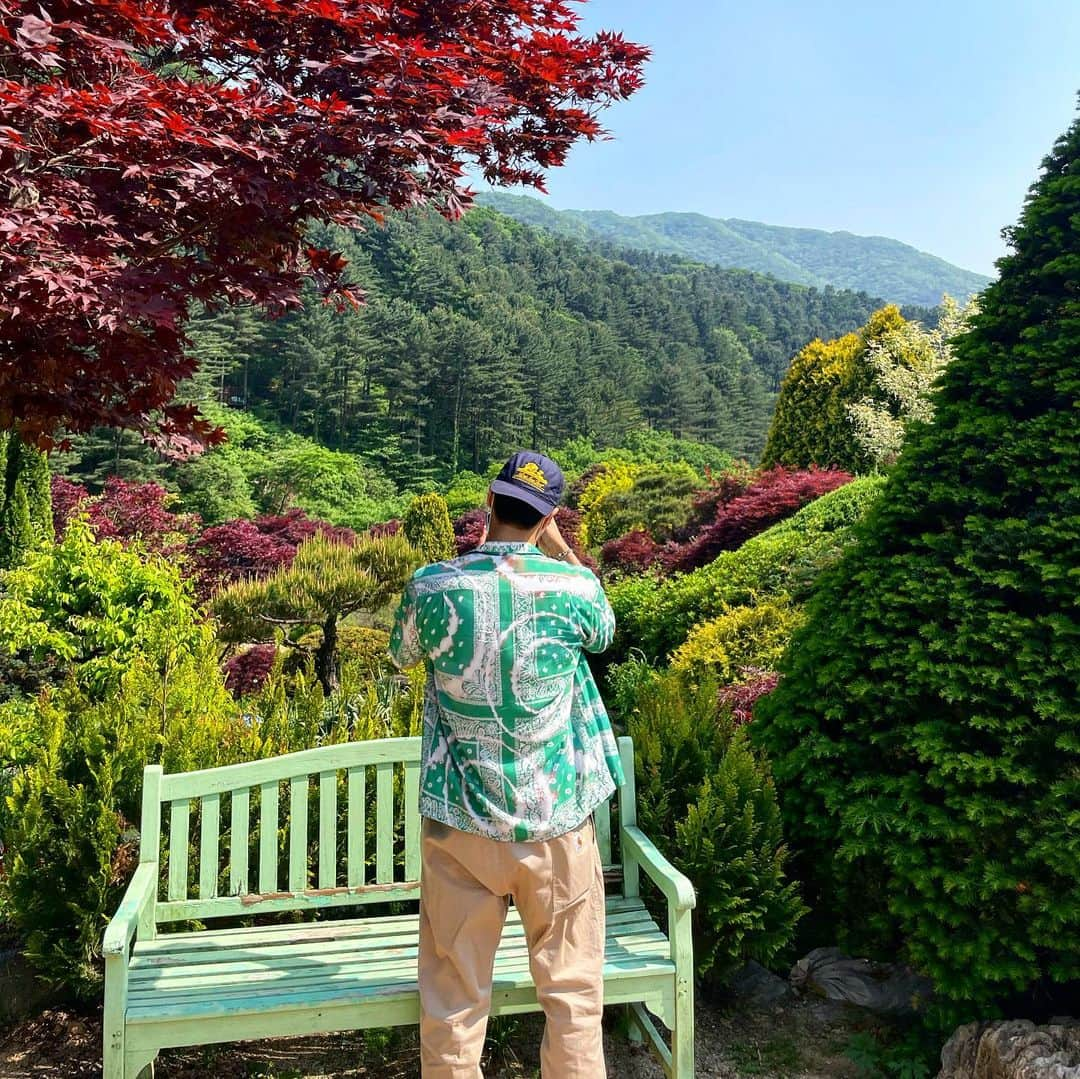 チェ・シウォン（SUPER JUNIOR）のインスタグラム：「7 years of memories. Been a while since I last visited the arboretum.」