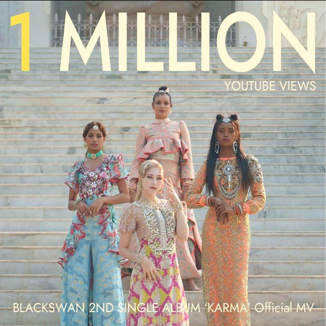 イ・サガンのインスタグラム：「What a come back!! Well done everybody!  (now is more like 2 million!)  Should be thinking of the next come back already, right?! . #blackswan #karma #blackswankarma  #kpop #musicvideodirector  #leesagan .」