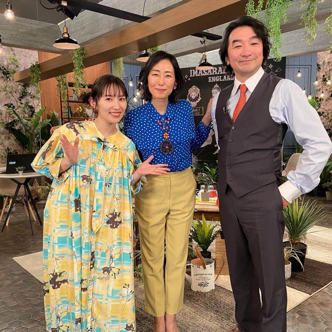 池田鉄洋のインスタグラム：「本日5/22 午後7:30 NHKEテレにて、  木村多江の、いまさらですが… 「人生100年時代。大人になっても学びたい」  放送です。  今回はイギリス史〜女王の系譜〜 毎回毎回、驚きと学びの連続。 とってもためになる番組です。  ぜひ見てください！」