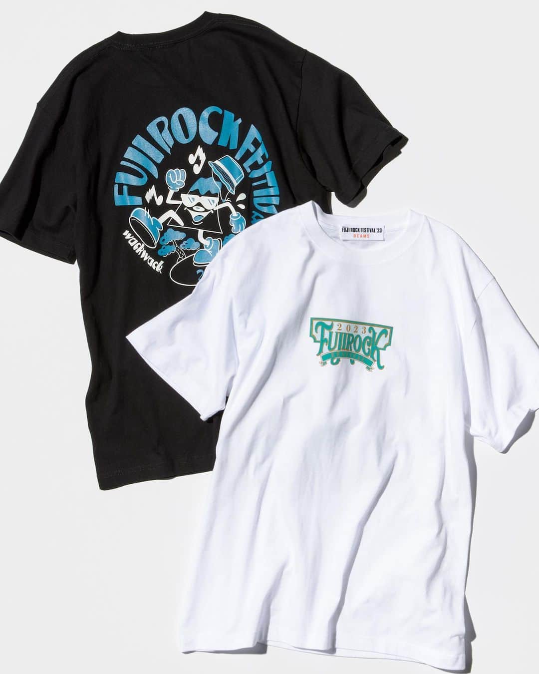 ビームスさんのインスタグラム写真 - (ビームスInstagram)「… 『FUJI ROCK FESTIVAL'23 × BEAMS 』オフィシャルTシャツが今年も登場！  @fujirock_jp  夏の音楽フェスには欠かせないTシャツ。今年もさらなる盛り上がりが期待できる『FUJI ROCK FESTIVAL'23』のオフィシャルTシャツを、計5組のアーティストとタッグを組み制作しました。  BEAMSに所縁のあるアーティストや若手アーティスト５組よる個性豊かなTシャツは、会場に華を添えること間違いなし。  「超気持ちいい！FUJI ROCK」をテーマに掲げ、音楽はもちろん、環境、食事、過ごし方、楽しみ方…そのすべてを「超気持ちよく」進化させた『FUJI ROCK FESTIVAL'23』を、ぜひオフィシャルTシャツと共にお楽しみください。  詳しくはこちらから！ https://bit.ly/3Ox2YMu 🔗→@beams_official ストーリーズハイライト”News”より  先行予約販売 BEAMS公式オンラインショップ 受付期間 2023年5月22日（月）12 : 30 〜　 店頭販売 2023年6月26日（月）〜 店頭販売 〈BEAMS〉、〈BEAMS T〉、〈Ray BEAMS〉レーベル取り扱い店舗（一部地域を除く）  【FUJI ROCK FESTIVAL'23】 開催期間 2023年7月28日（金）〜 7月30日（日） 会場 新潟県湯沢町苗場スキー場 公式サイト https://www.fujirockfestival.com/  @elmselms @homeeconomicsexperiment @wackwackpress02 @ryotadaimon #fujirockfestival #fujirock #beams #フジロック #ビームス #happyoutsidebeams」5月22日 20時00分 - beams_official