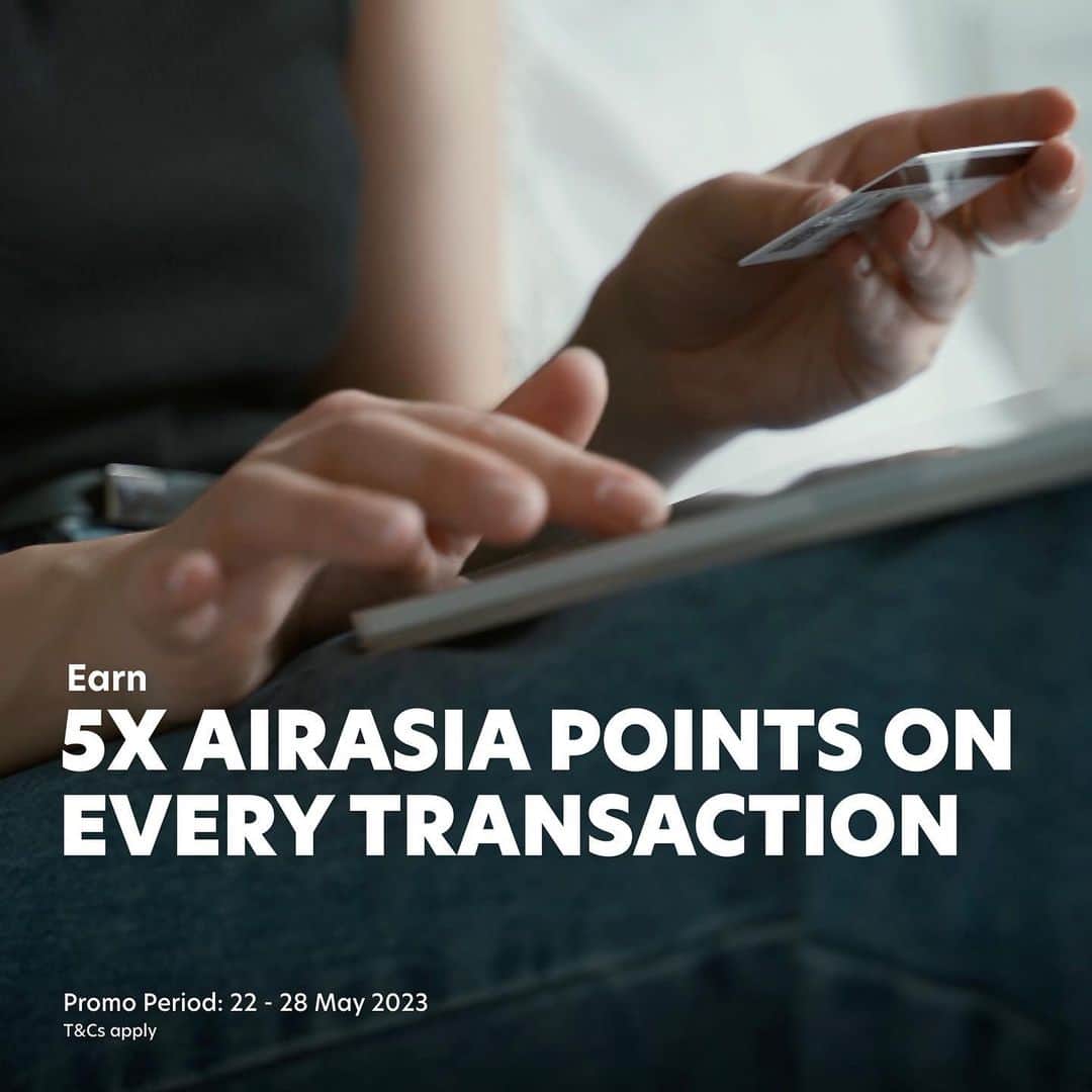 エアアジアさんのインスタグラム写真 - (エアアジアInstagram)「We bring you the BIGGEST SALE of the month! 🥳✨  Deals up to 70% OFF, with LOWEST FARES on any airlines, 30% OFF on the best stays while you earn 5X airasia points per transaction! 💯✨  #airasiasuperapp #weeklydeals #supersale」5月22日 16時19分 - airasiasuperapp